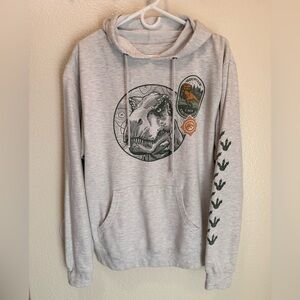 Universal Jurassic World Logo Hoodie